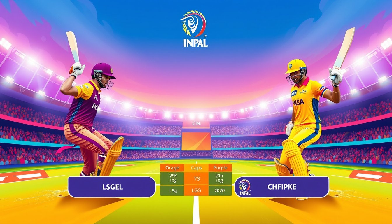 IPL 2025 Update: LSG vs CSK Match Impact on Points Table, Plus Top Players in the Race for Orange and Purple Caps!