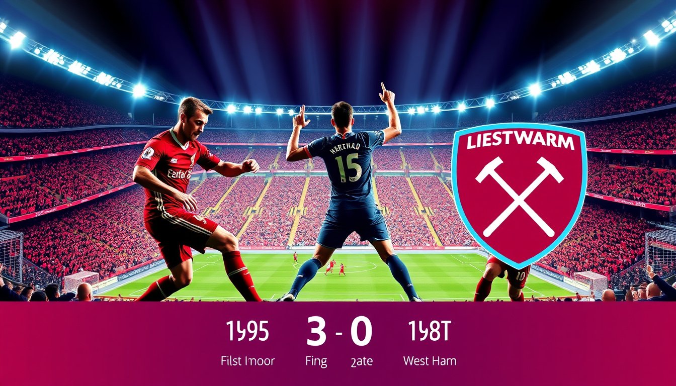 Liverpool vs West Ham Highlights: A Battle of Stats, Goals, and Premier League Glory in 2024/25!