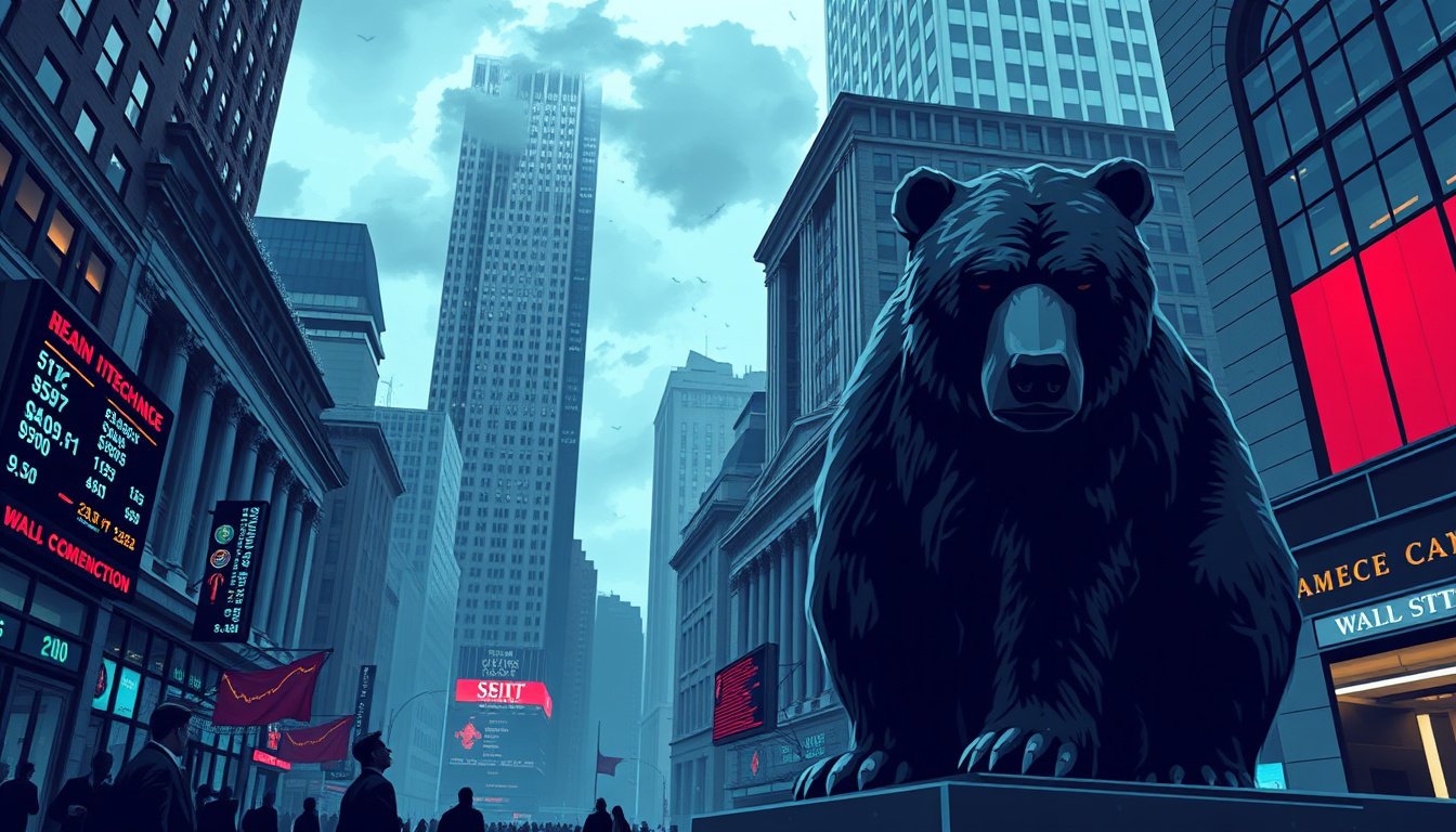 Navigating Wall Street's Gloom: Insights from the Market's Leading Bear on Recession Predictions and Falling Stock Prices