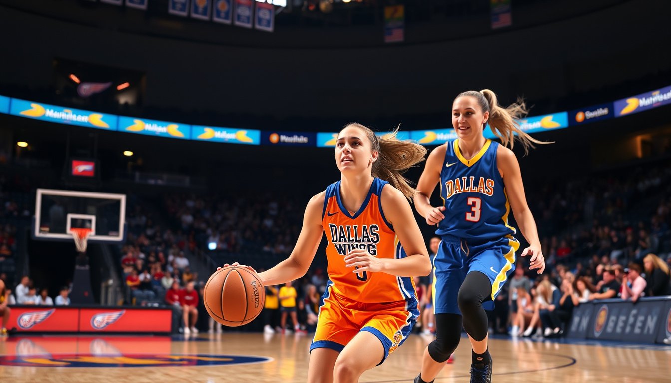 Cooper Flagg Takes Center Stage at Dallas Wings Game, Shines Light on Caitlin Clark's Brilliance