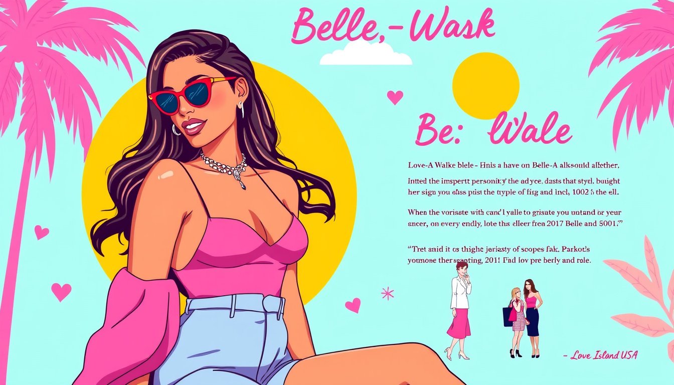 Get to Know Belle-A Walker from Love Island USA Season 7: Her Age, Career, Instagram Highlights, and More!