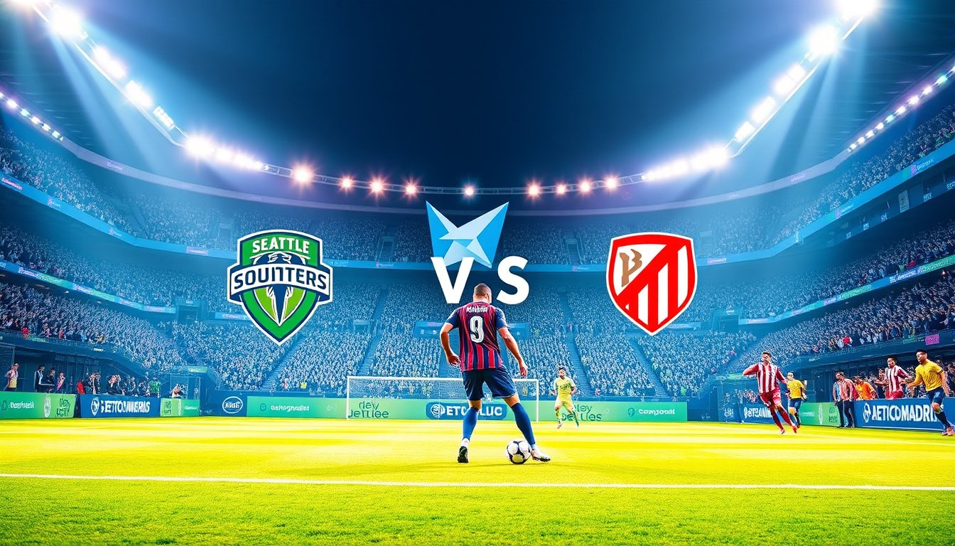 Seattle Sounders Take on Atlético Madrid: How to Watch the Exciting Live Showdown!