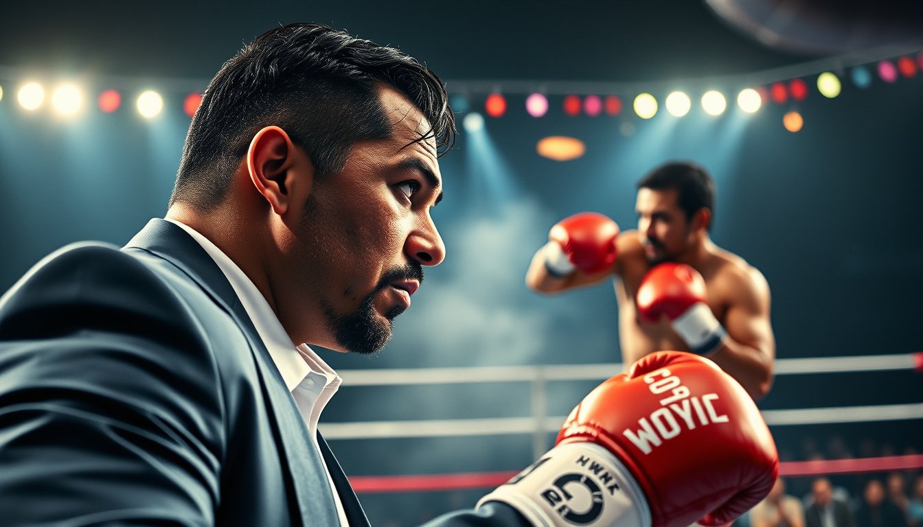 De La Hoya Seizes the Moment: A Glimpse into Berlanga's KO Setback Against Sheeraz