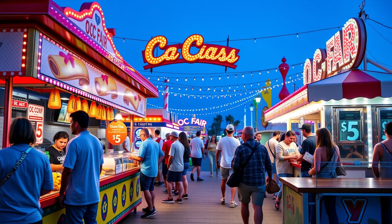 Delicious Deals: The Return of $5 Food Options at OC Fair 2025