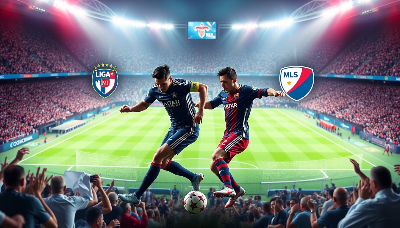 Liga MX vs. MLS Showdown: Sergio Ramos and James Rodriguez Take on Lionel Messi in Star-Studded All-Star Rosters Revealed!