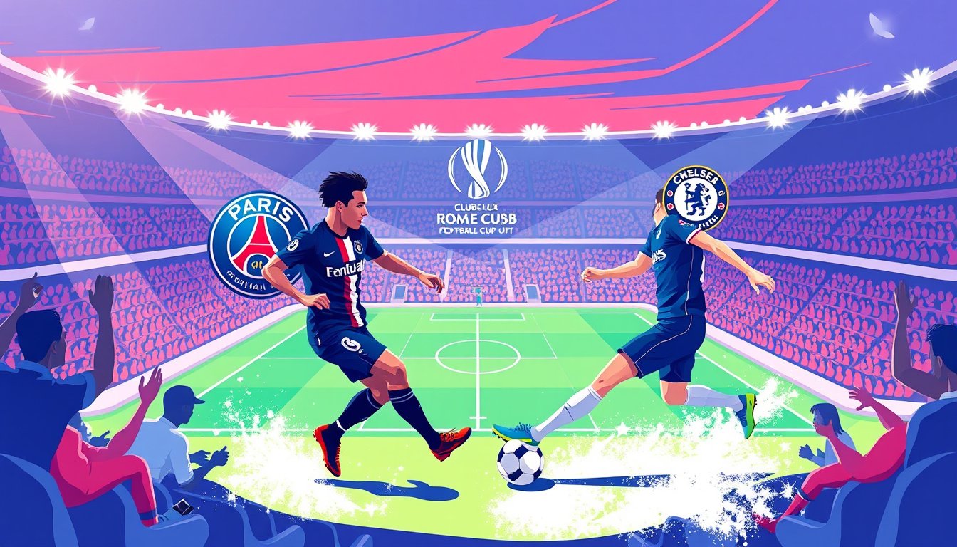 Live Updates: Witness the Epic Showdown Between PSG and Chelsea in the Club World Cup Final!