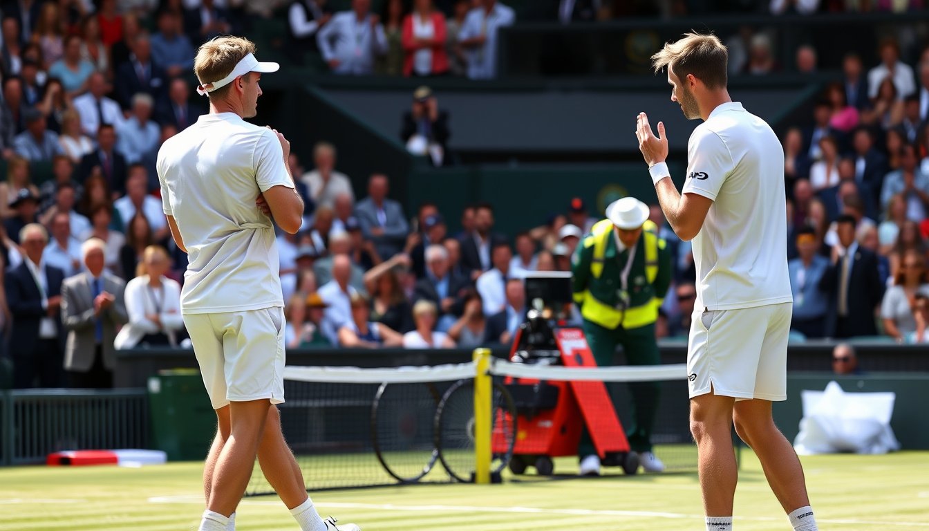 Unforeseen Interruptions Hit Wimbledon's Centre Court: Medical Emergency and Dual Player Timeouts Amidst Alcaraz's Heartwarming Gesture