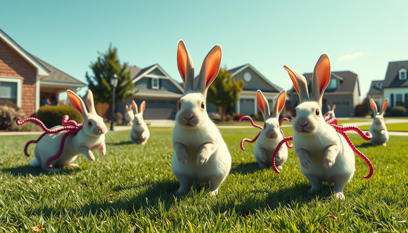 Bizarre Sightings: Neighborhood Rabbits Sporting Tentacle-Like Growths Raise Eyebrows