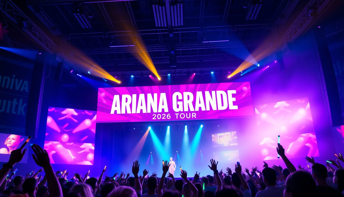 Get Ready! Ariana Grande Set to Hit the Road Again in 2026 – Secure Your Presale Tickets Today!