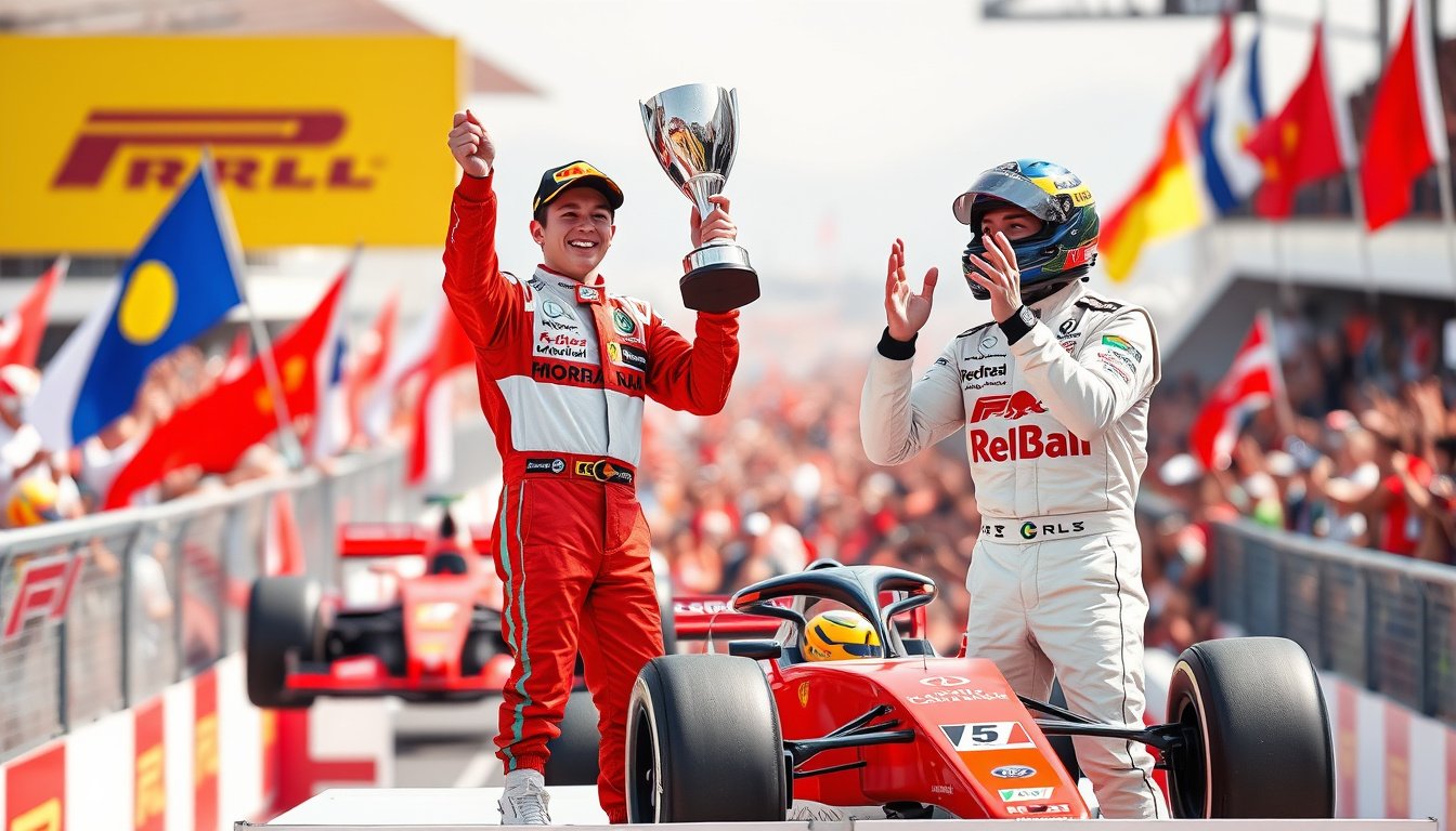 Piastri Claims His Maiden Grand Slam Victory While Hadjar Celebrates First Podium Finish!