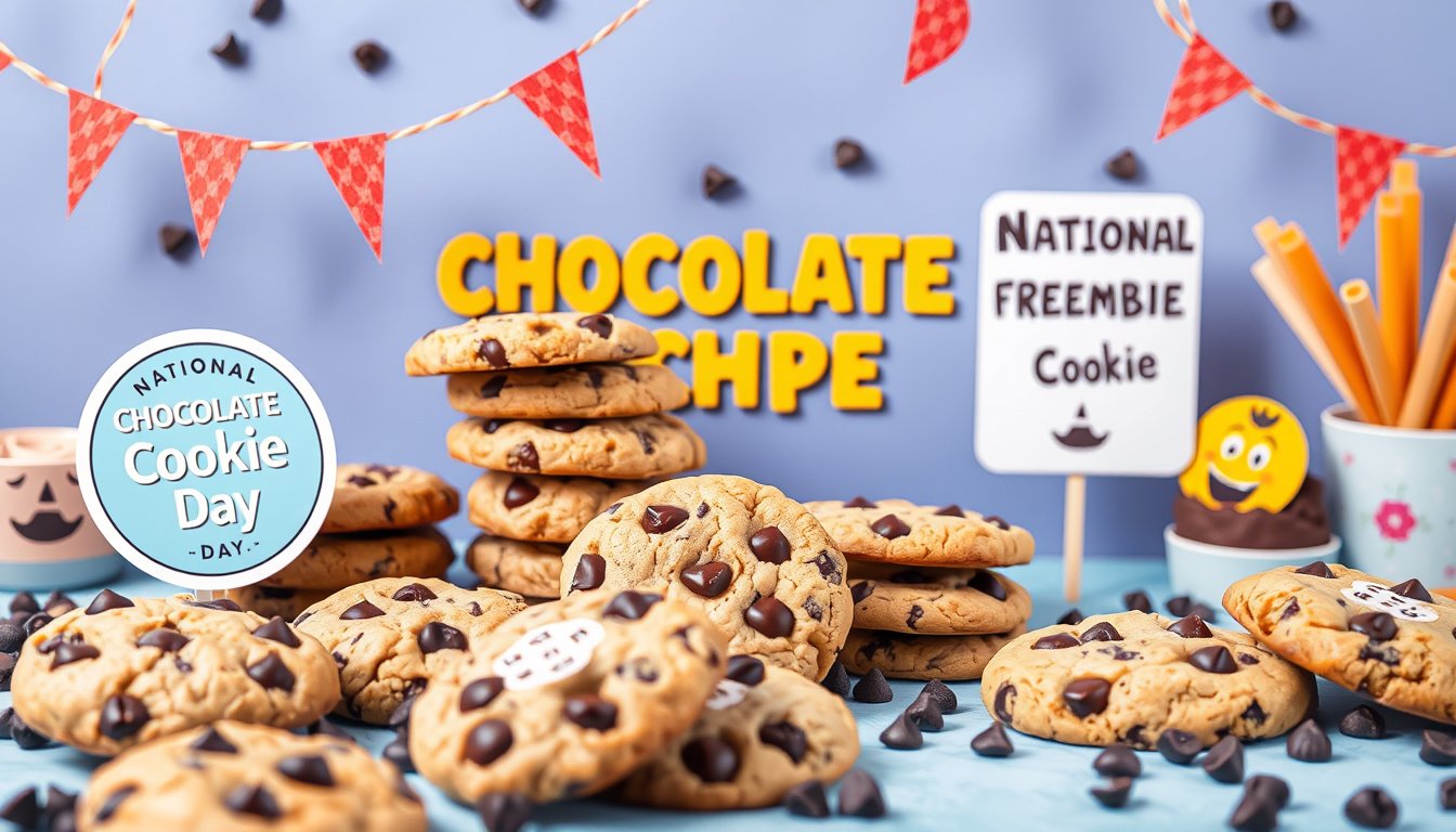 Sweet Celebrations: How to Score Freebies and Deals This National Chocolate Chip Cookie Day!
