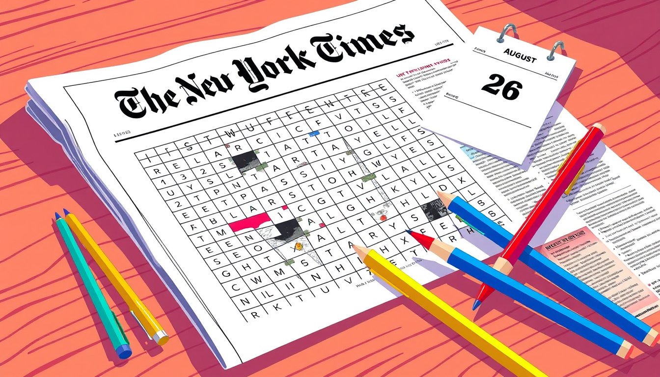 Unlocking the Puzzle: Your Guide to Solving Tuesday's NYT Mini Crossword on August 26