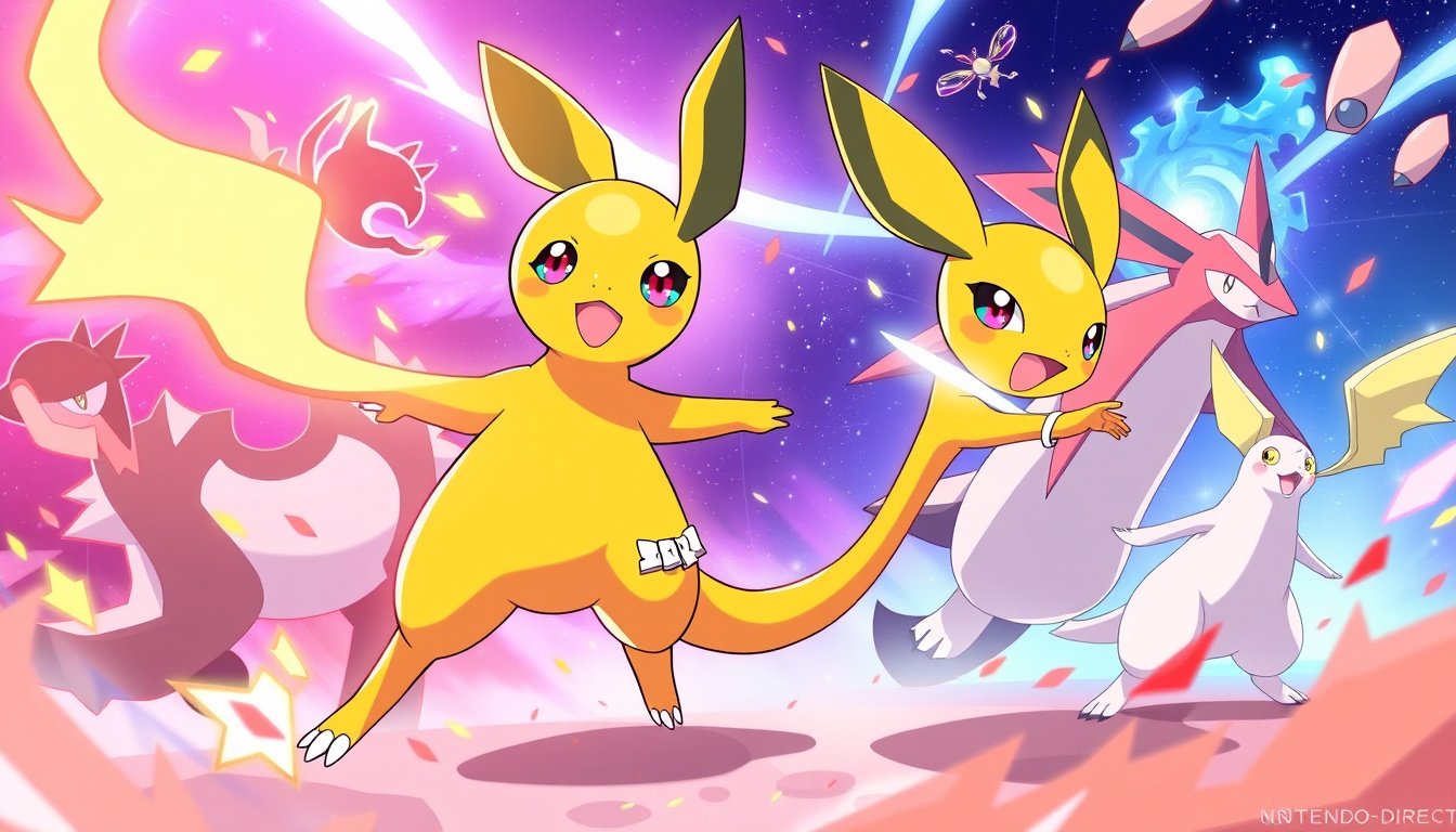 Nintendo Direct Unveils Exciting New Mega Evolutions: Get Ready for Mega Raichu and More!
