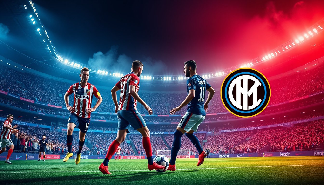 Battle of Giants: Unveiling the Lineups for Atletico Madrid vs. Inter