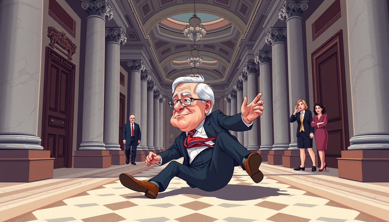 Sen. Mitch McConnell Takes a Tumble: What His Capitol Hallway Fall Means for the Senate