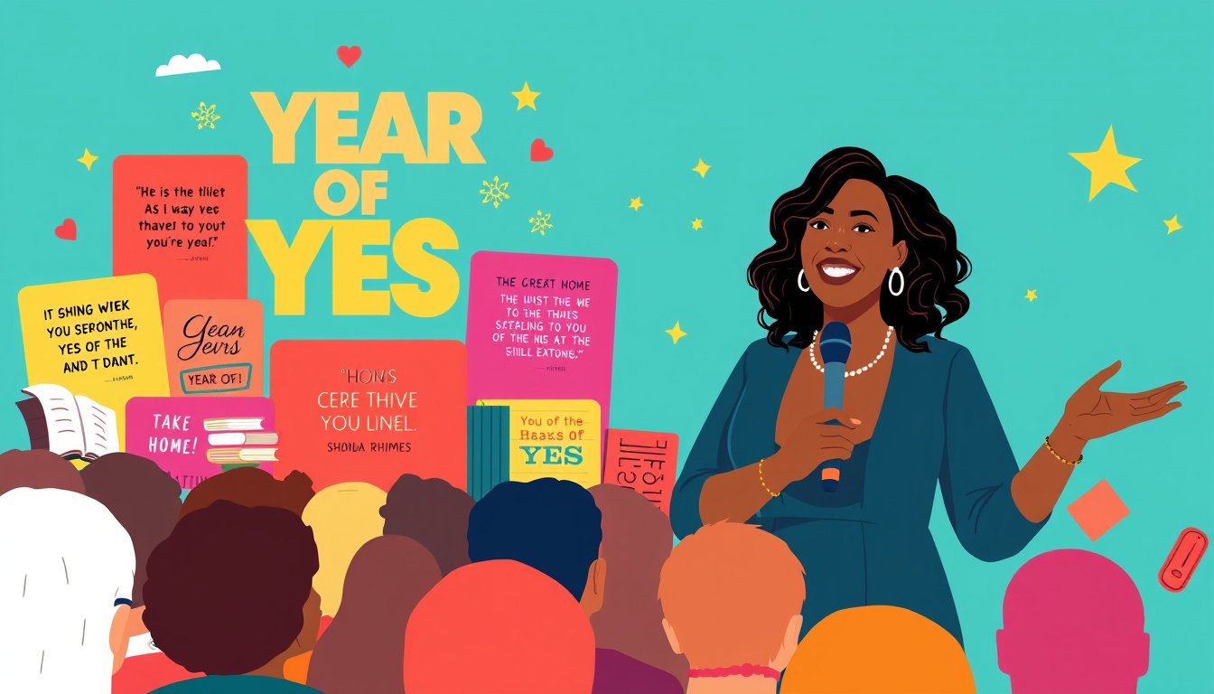 Shonda Rhimes Addresses Your Pressing Queries on the Empowering 'Year of Yes' Journey