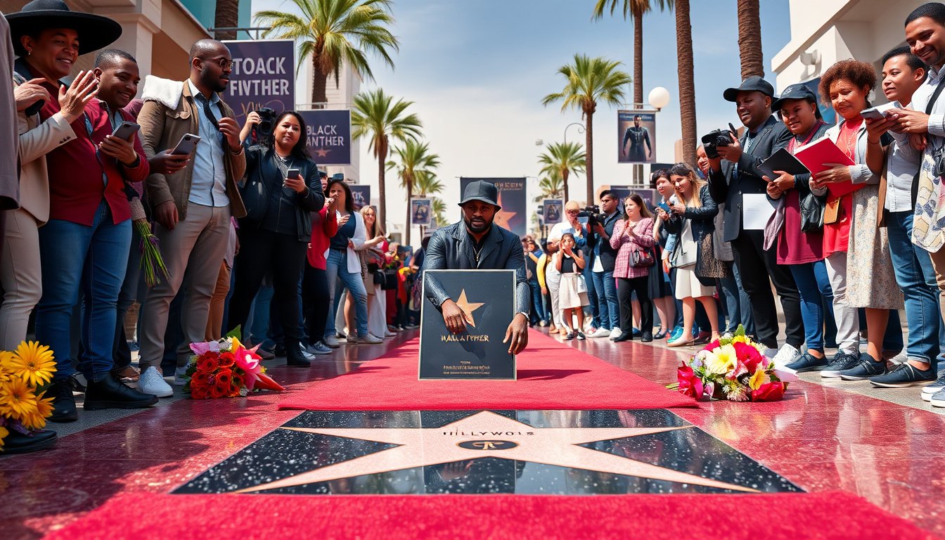 Chadwick Boseman: The Timeless Black Panther Honored with a Posthumous Star on Hollywood's Walk of Fame