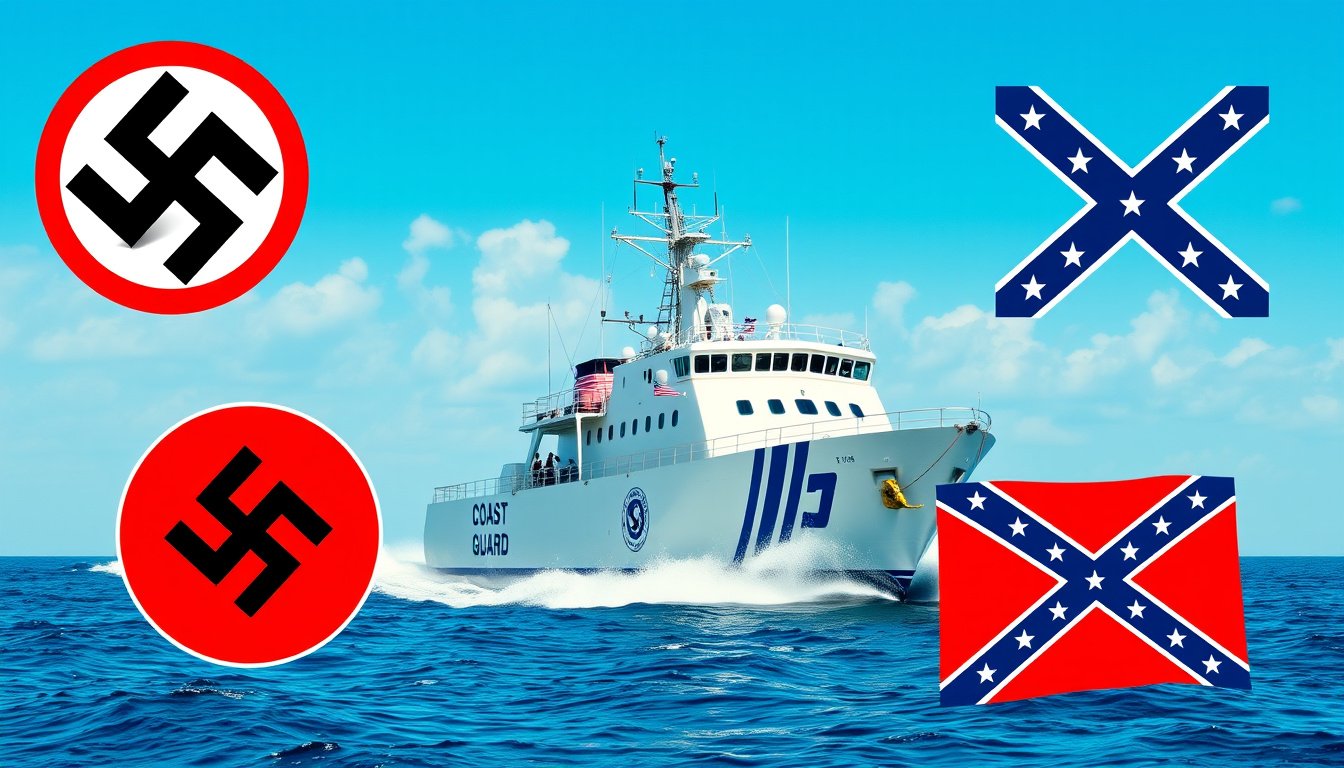 Coast Guard's Controversial Stance on Hate Symbols: A Misstep and Its Repercussions