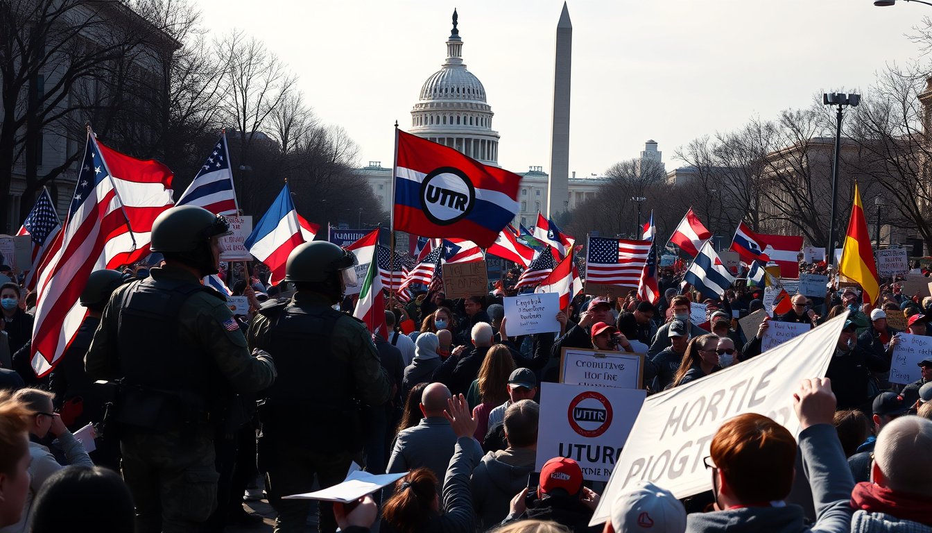 Trump's D.C. Troop Controversy: A Turbulent Turn Amidst Polarizing Symbols and Military Missteps