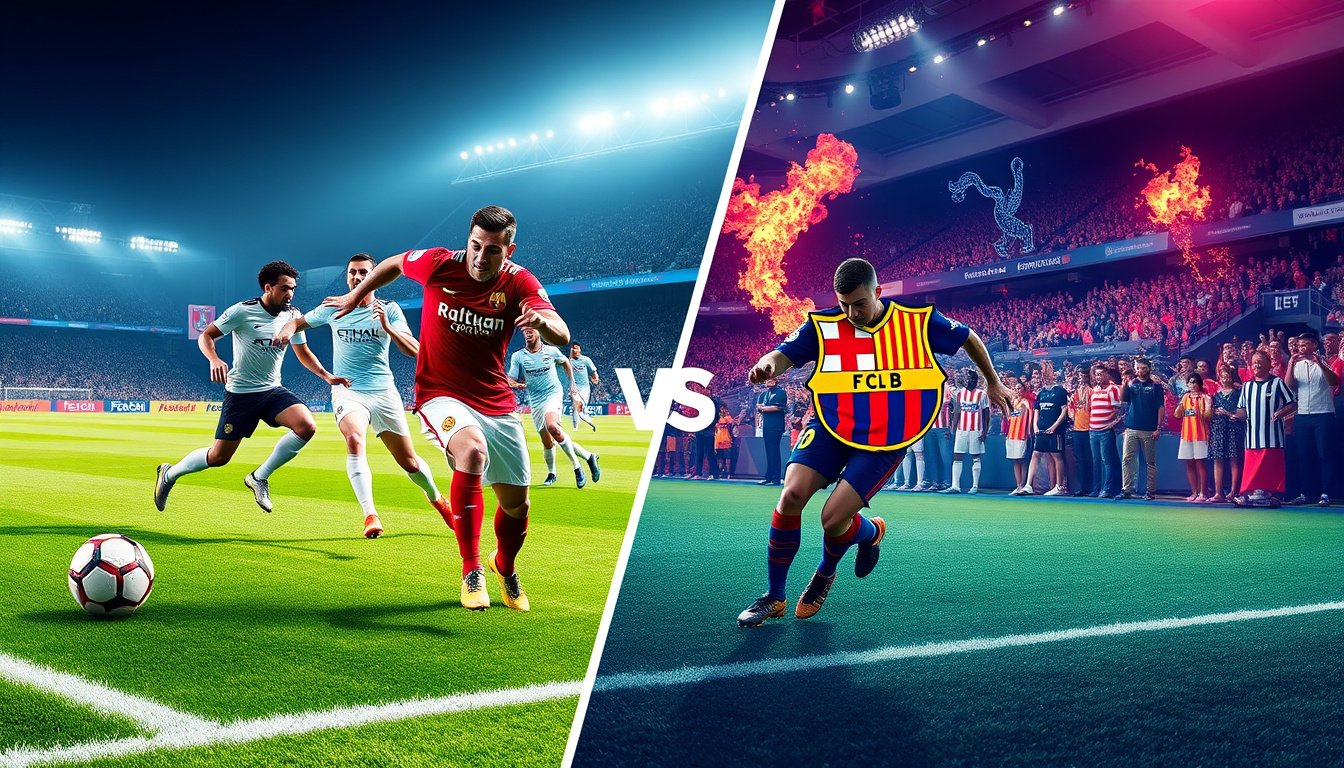 Clash of Titans: Fulham Faces Manchester City While Barcelona Battles Atlético Madrid in Thrilling Football Showdown!